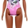 Barbie ranta nukke violetti uimapuku