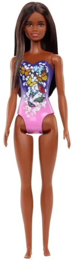 Barbie ranta nukke violetti uimapuku