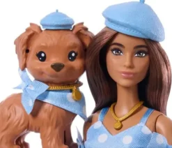 Barbie twinning looks - polka dots