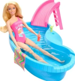 Barbie uima-allas ja nukke