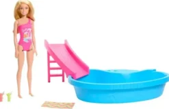 Barbie uima-allas ja nukke