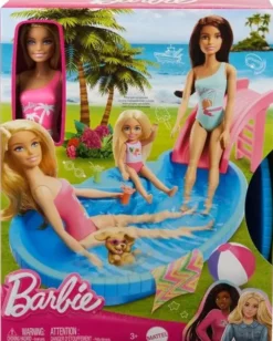 Barbie uima-allas ja nukke