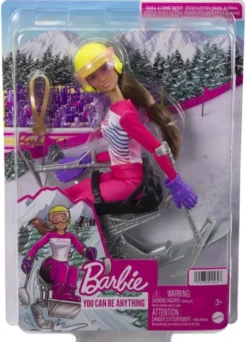 Barbie winter sports para alppihiihtäjä