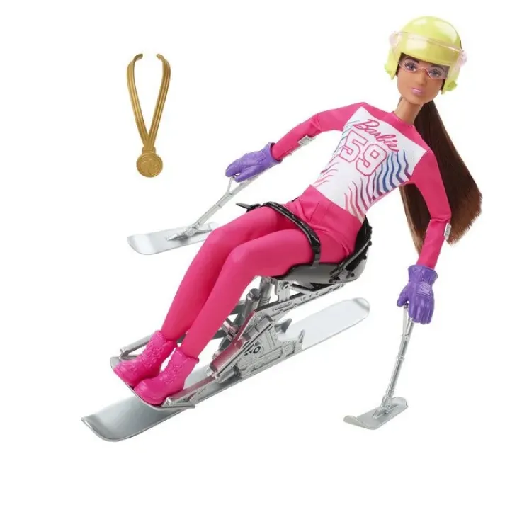 Barbie winter sports para alppihiihtäjä