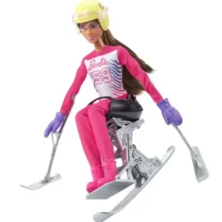 Barbie winter sports para alppihiihtäjä