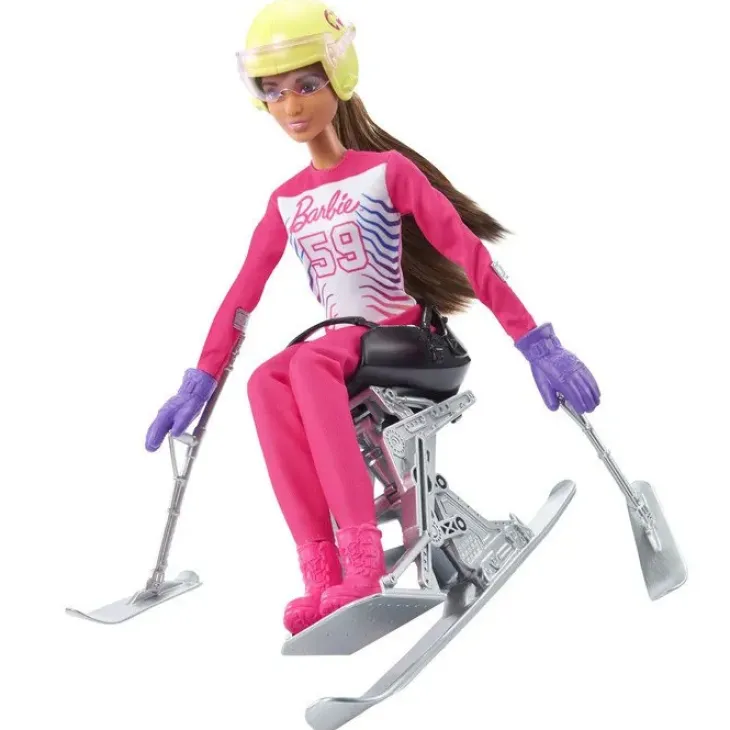 Barbie winter sports para alppihiihtäjä