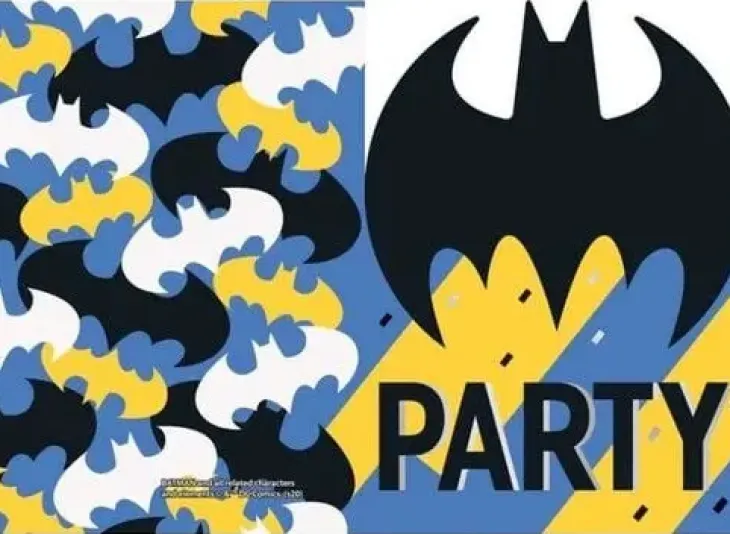 Batman kutsukortit 8kpl