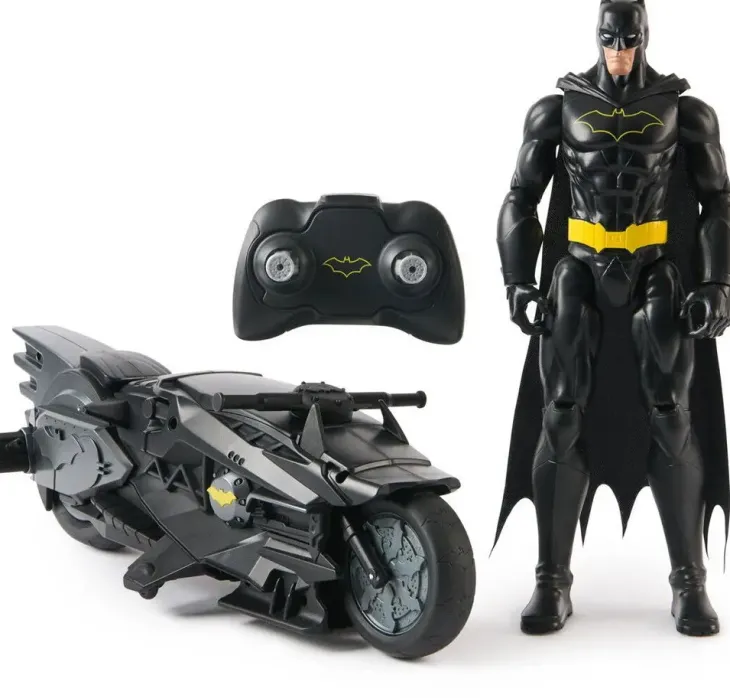 Batman stealth batcycle rc w. 30 cm