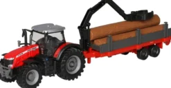 Bburago traktori ja deluxe traileri
