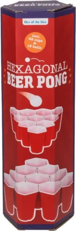 Beer pong hexagonal