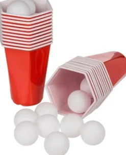 Beer pong hexagonal