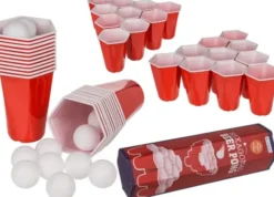 Beer pong hexagonal