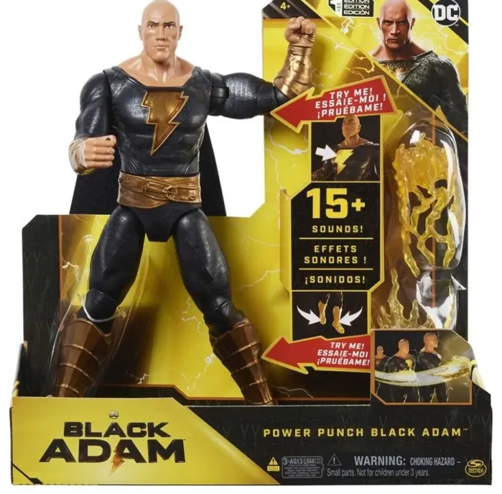 Black adam power punch figuuri 30cm