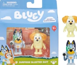Bluey chilli & bandit figuurit