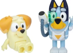 Bluey chilli & bandit figuurit