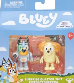 Bluey chilli & bandit figuurit