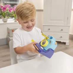 Bluey clic pic -leikkikamera, värejä ja