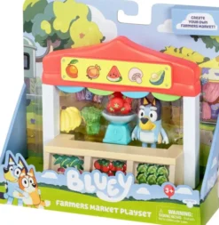 Bluey farmers market leikkisetti