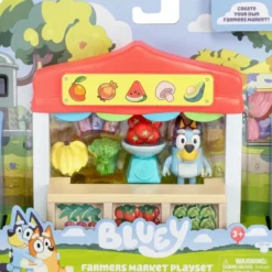 Bluey farmers market leikkisetti