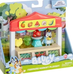 Bluey farmers market leikkisetti