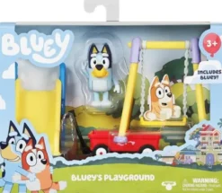 Bluey figuuri ja leikkipuisto