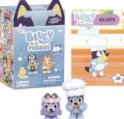 Bluey fuzzies-hahmo 2 kpl