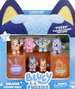 Bluey fuzzies suosikkihahmot 8 kpl
