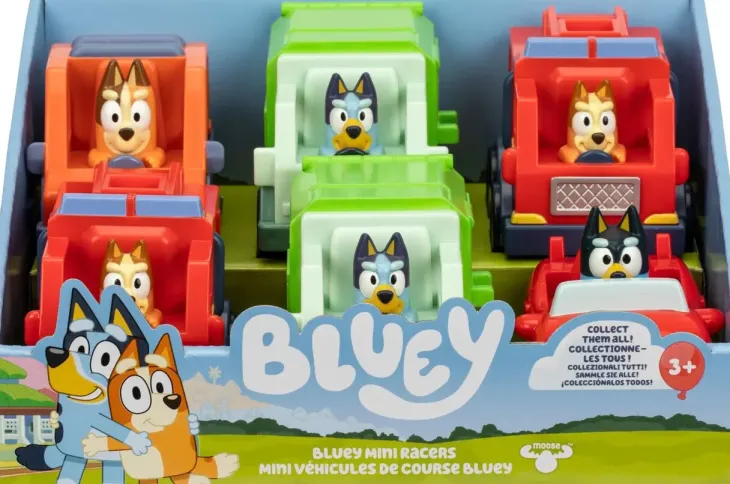 Bluey mini ajoneuvo