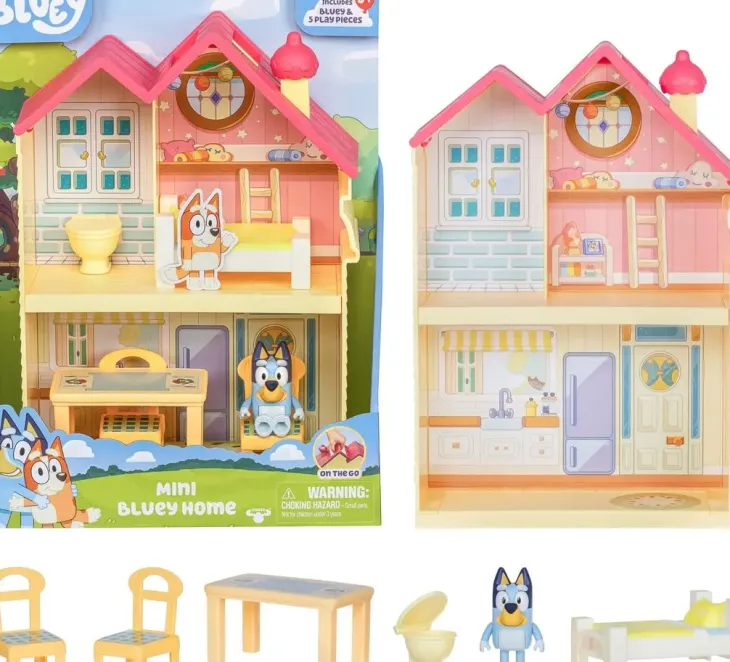 Bluey mini bluey home leikkisetti