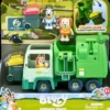 Bluey roska-auto 22 cm 2 hahmoa & tarv.