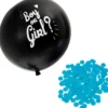 Boy or girl confettipallo sininen 60cm