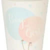 Boy or girl pahvimukit 8 kpl