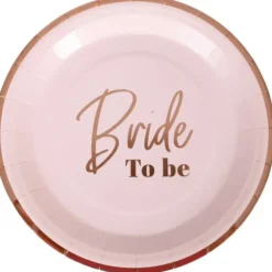 Bride to be pahvilautaset 8 kpl
