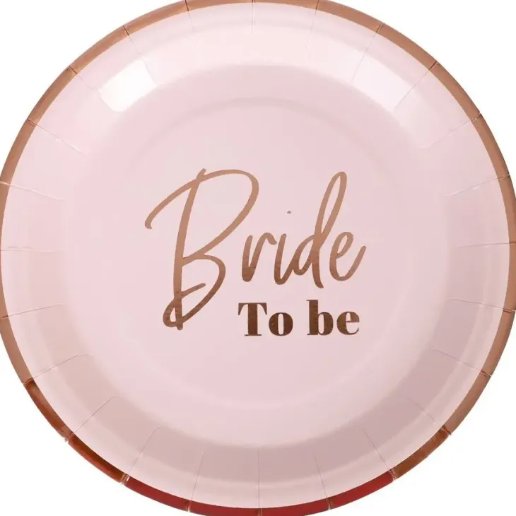 Bride to be pahvilautaset 8 kpl