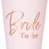 Bride to be pahvimukit 8 kpl