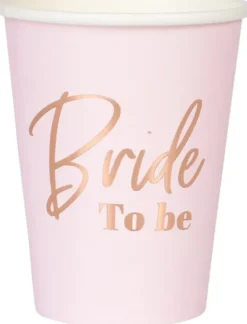 Bride to be pahvimukit 8 kpl