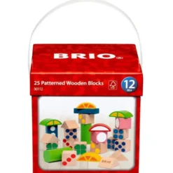 Brio 30112 kuviolliset puupalikat