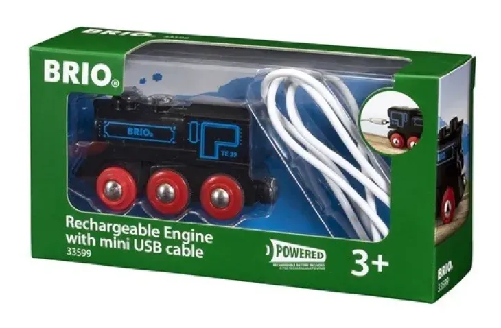 Brio ladattava veturi usb-johdolla