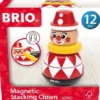 Brio 30490 magneettinen pinottava klovni