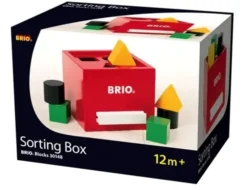 Brio 30148 palikkalaatikko punainen