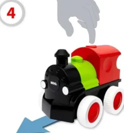 Brio 30411 steam & go juna