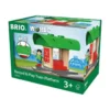 Brio 33840 tallenna ja toista-junalaitur