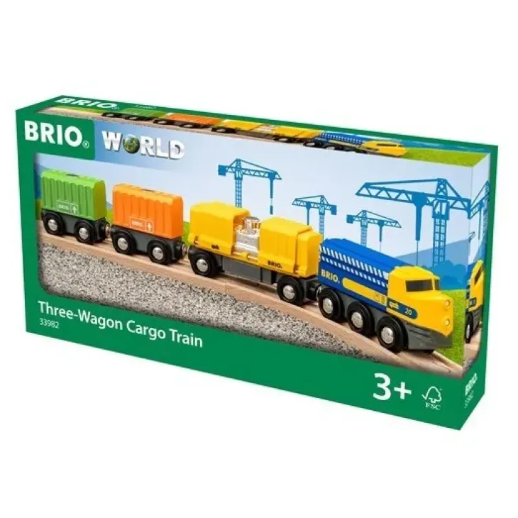Brio 33982 tavarajuna + 3 vaunua