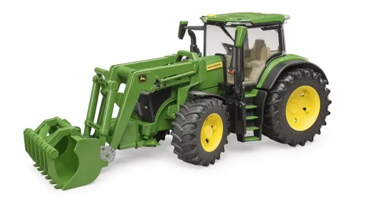 Bruder john deere 7r 350 etukuormaajalla