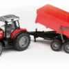 Bruder massey ferguson 7480 ja peräkärry