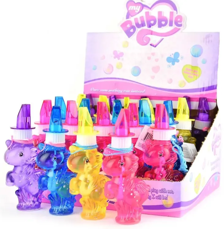 Bubbles yksisarvinen pillillä 15cm