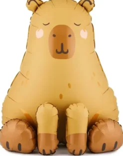 Capybara istuva foliopallo 63x80cm