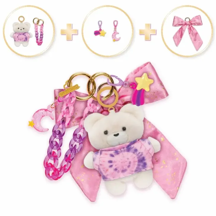 Charming nalle clip on
