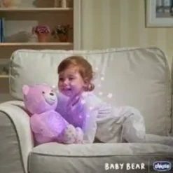 Chicco baby bear projector pinkki