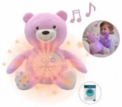 Chicco baby bear projector pinkki